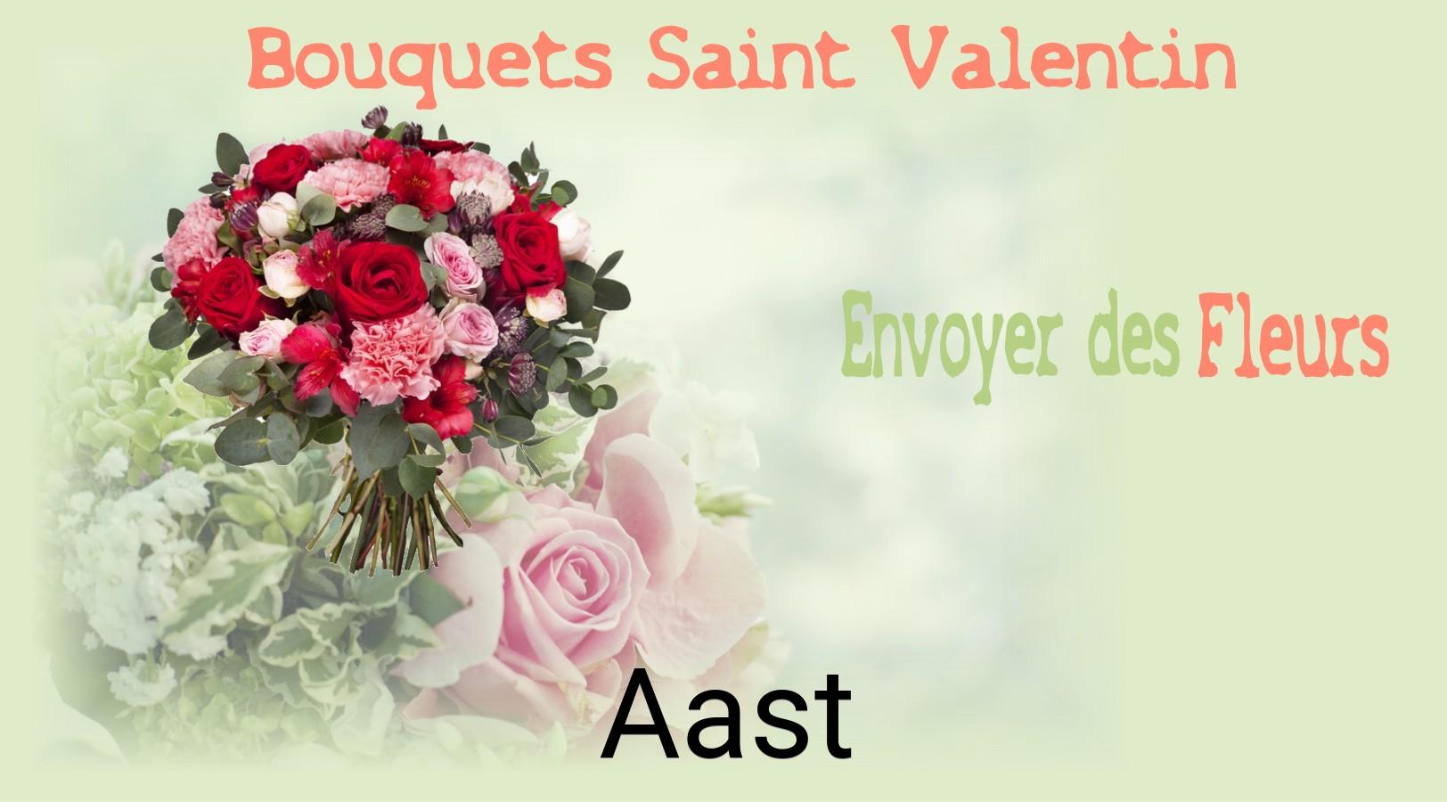 Roses de Saint-Valentin livrées à Aast